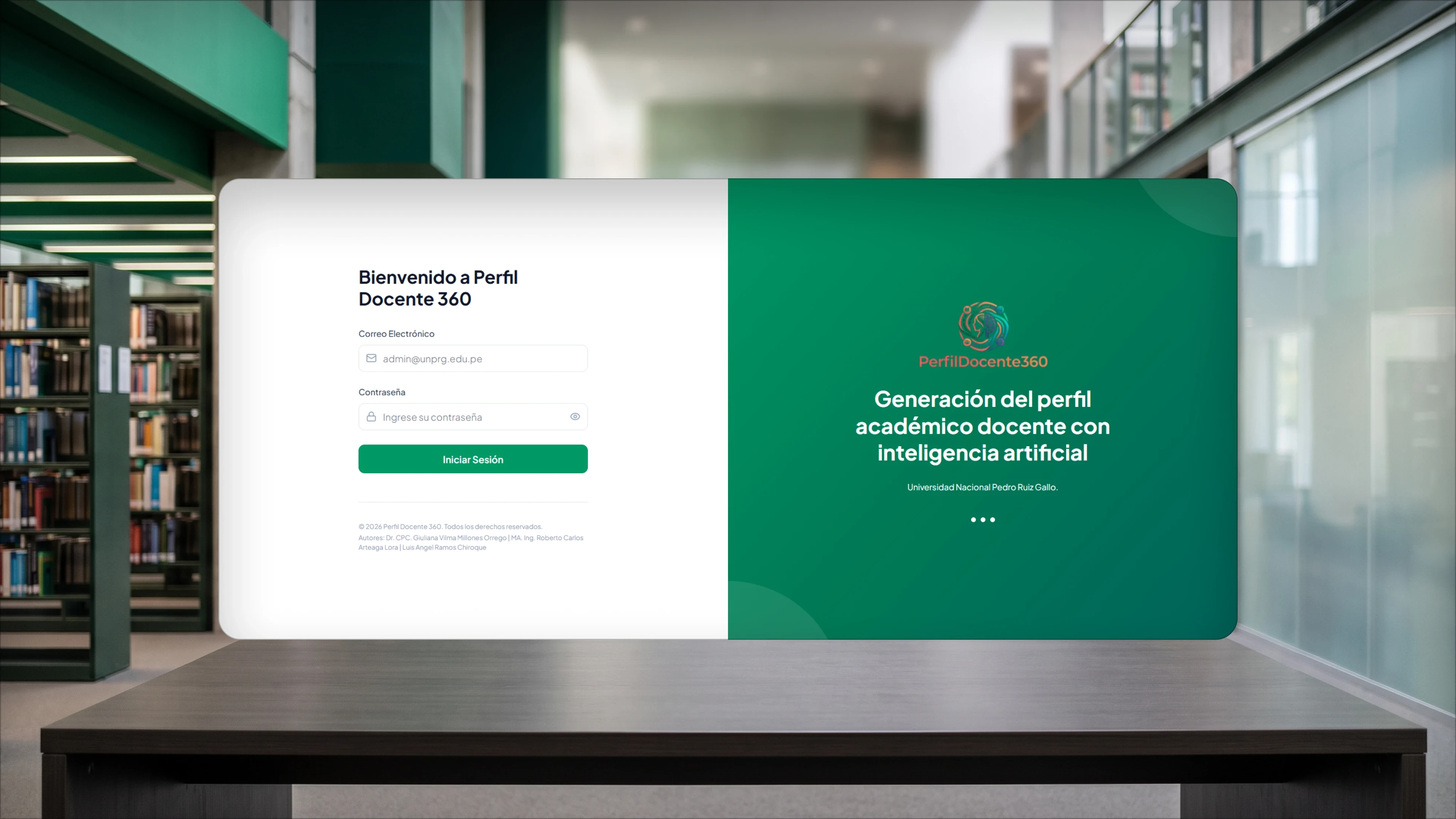 Perfil Docente 360